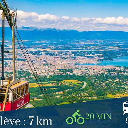 Homey Coloc Goodlife - Colocation Moderne - Chambres Privees - Wifi Et Netflix - Au Pied Du Tram Pour Geneve Ambilly Esterno foto