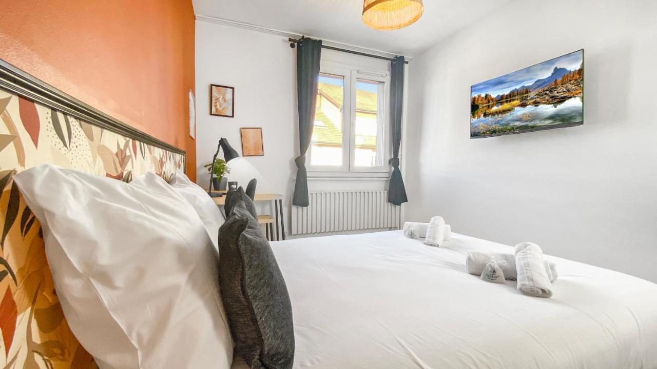 Homey Coloc Goodlife - Colocation Moderne - Chambres Privees - Wifi Et Netflix - Au Pied Du Tram Pour Geneve Ambilly Esterno foto