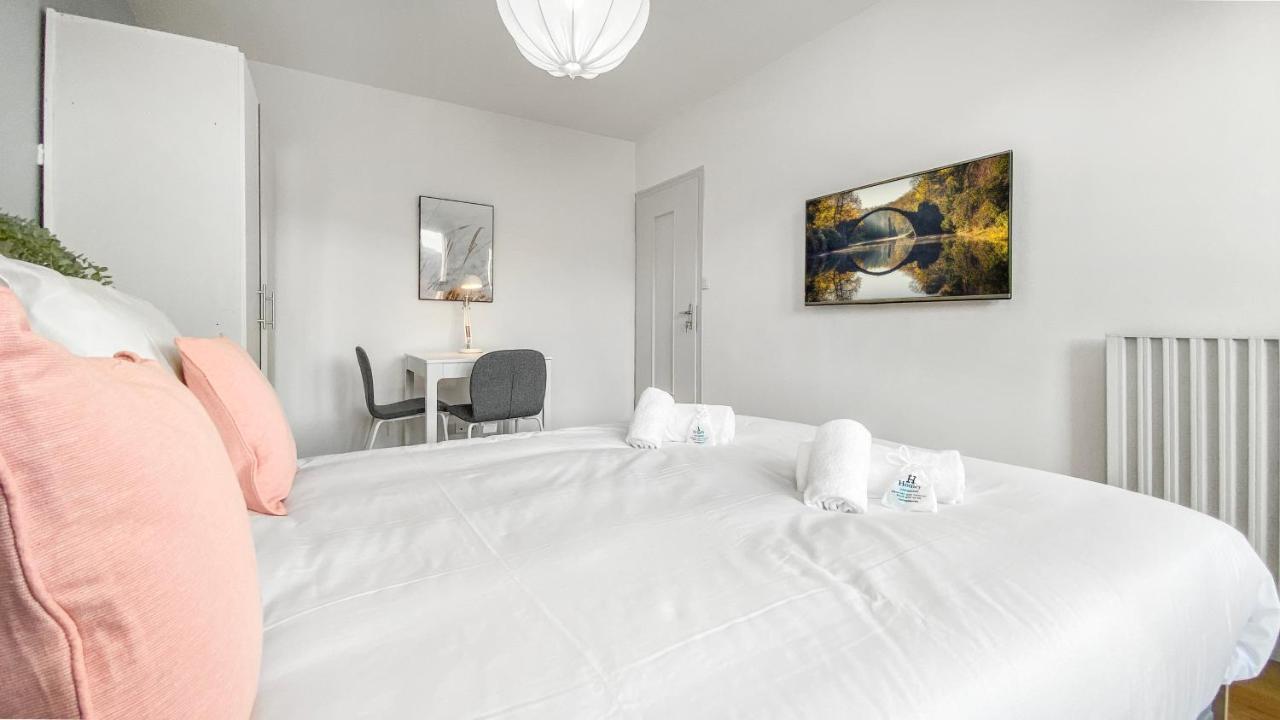 Homey Coloc Goodlife - Colocation Moderne - Chambres Privees - Wifi Et Netflix - Au Pied Du Tram Pour Geneve Ambilly Esterno foto